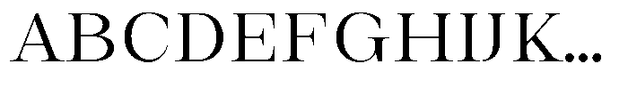 Auralic Semi Condensed Font UPPERCASE