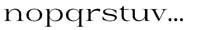 Auralic Semi Font LOWERCASE