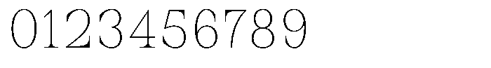 Auralic Thin Condensed Font OTHER CHARS