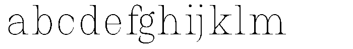 Auralic Thin Condensed FONT