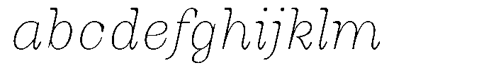 Auralic Thin High Condensed Italic FONT