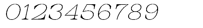 Auralic Thin High Italic Font OTHER CHARS