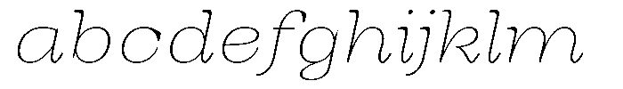 Auralic Thin High Italic FONT
