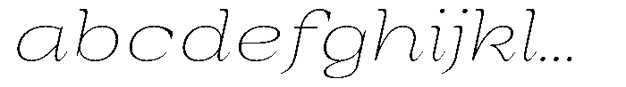 Auralic Thin Semi Expanded Italic FONT