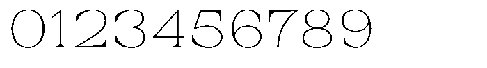Auralic Thin Font OTHER CHARS
