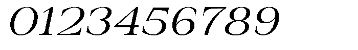 Auralic Variable Thin Italic Font OTHER CHARS