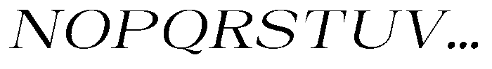 Auralic Variable Thin Italic Font UPPERCASE