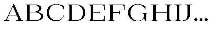 Auralic Variable Thin Font UPPERCASE