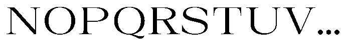 Auralic Variable Thin Font UPPERCASE