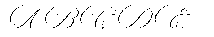 Auraliene Script Pro Auraliene Pro Regular Font UPPERCASE
