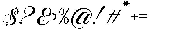 Auralique Script Pro Auralique Script Black Font OTHER CHARS