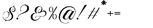 Auralique Script Pro Auralique Script Extra Bold Font OTHER CHARS