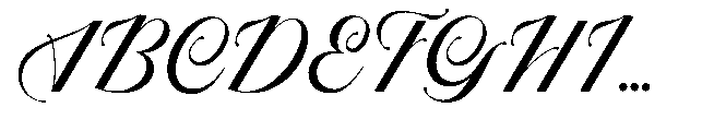Auralique Script Pro Auralique Script Extra Bold Font UPPERCASE