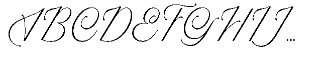Auralique Script Pro Auralique Script Extra Light Font UPPERCASE