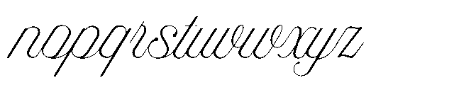 Auralique Script Pro Auralique Script Extra Light Font LOWERCASE