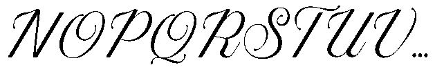 Auralique Script Pro Auralique Script Medium Font UPPERCASE