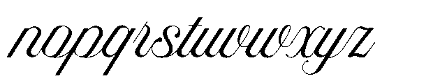 Auralique Script Pro Auralique Script Medium Font LOWERCASE