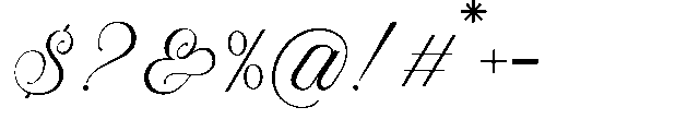 Auralique Script Pro Auralique Script Regular Font OTHER CHARS