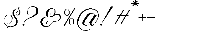 Auralique Script Pro Auralique Script Semi Bold Font OTHER CHARS