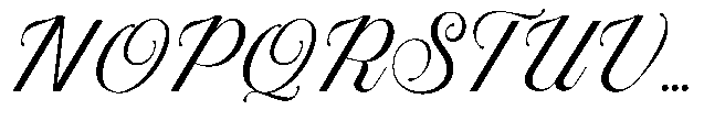 Auralique Script Pro Auralique Script Semi Bold Font UPPERCASE