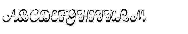 Auratime Regular Font UPPERCASE