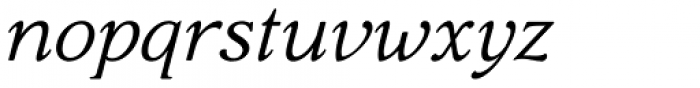 Aure Declare CJ Italic Font LOWERCASE