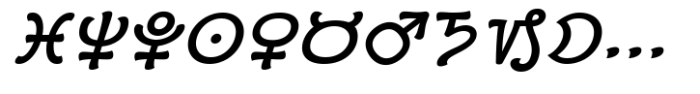 Aure Teddy KB Bold Italic Font LOWERCASE