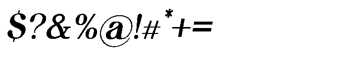 Aurekia Font OTHER CHARS