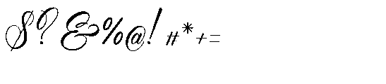 Aurelaydi Regular Font OTHER CHARS