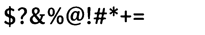 Aurelia Sunlight Font OTHER CHARS
