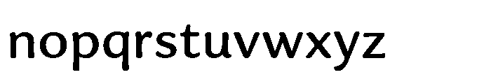 Aurelia Sunlight Font LOWERCASE