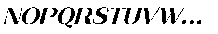 Aurelise Bold Italic Font UPPERCASE