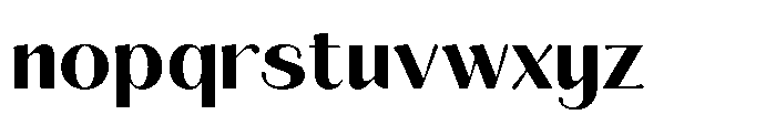 Aurelise Bold Font LOWERCASE