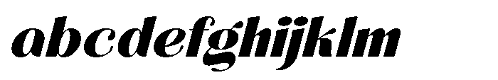 Aurelise Heavy Italic FONT