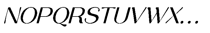 Aurelise Italic Font UPPERCASE