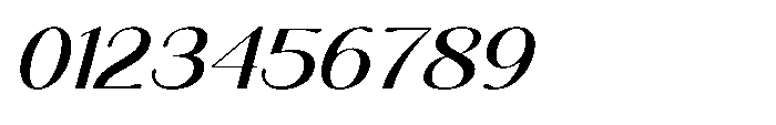 Aurelise Medium Italic Font OTHER CHARS