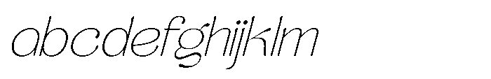 Aurelise Thin Italic FONT