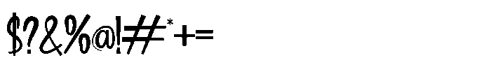 Aurelle Puttri Font OTHER CHARS