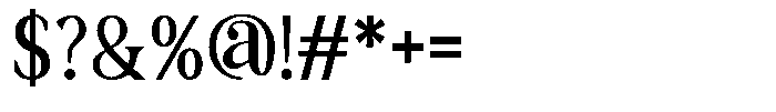 Aurellina Font OTHER CHARS