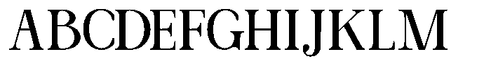 Aurellina Font UPPERCASE
