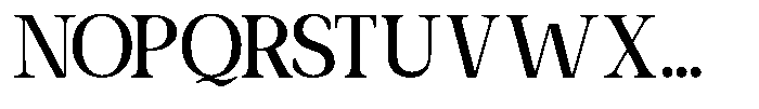 Aurellina Font UPPERCASE