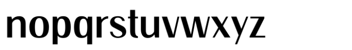 Aurelux Regular Font LOWERCASE