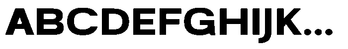 Auren Bold Font UPPERCASE