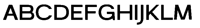 Auren Medium Font UPPERCASE