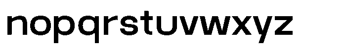 Auren Medium Font LOWERCASE