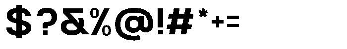 Auren Semi Bold Font OTHER CHARS