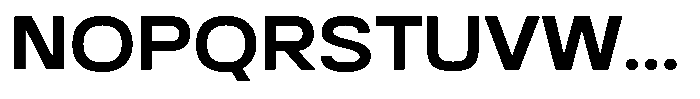 Auren Semi Bold Font UPPERCASE