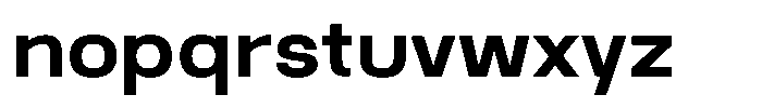 Auren Semi Bold Font LOWERCASE