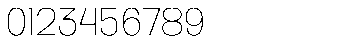 Auren Thin Font OTHER CHARS