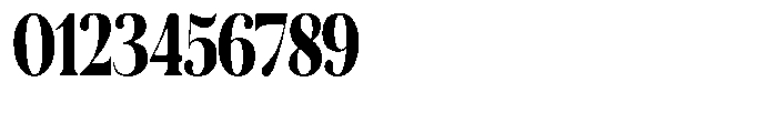 Aurestia Black Condensed Font OTHER CHARS